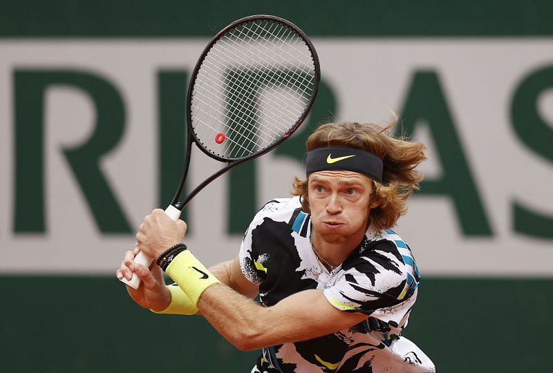 Andrey Rublev is fresh off winning a title in St. Petersburg.