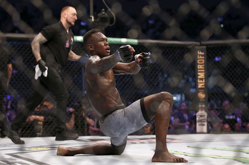 UFC middleweight champion Israel Adesanya