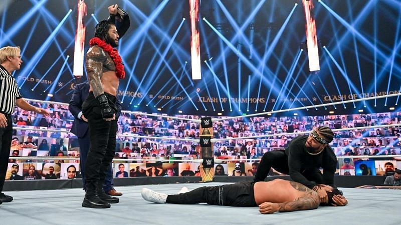 Roman Reigns decimated Jey Uso at Clash of Champions.