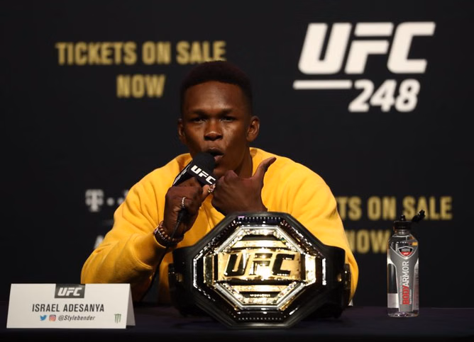 Israel Adesanya reveals exact conversation with coach of Paulo Costa after UFC 253 title defence