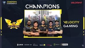 Valorant: Velocity Gaming win the Skyesports Championship 2.0 Phase 1 Finals