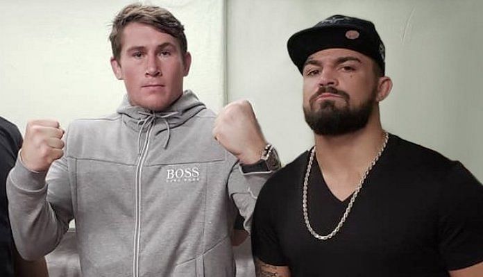 Darren Till with Mike Perry