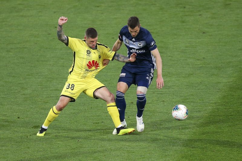 A-League Rd 23 - Wellington v Melbourne