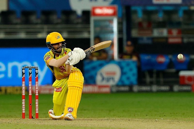 Ruturaj Gaikwad scored a second consecutive half-century for CSK at the top of the order [P/C: iplt20.com]