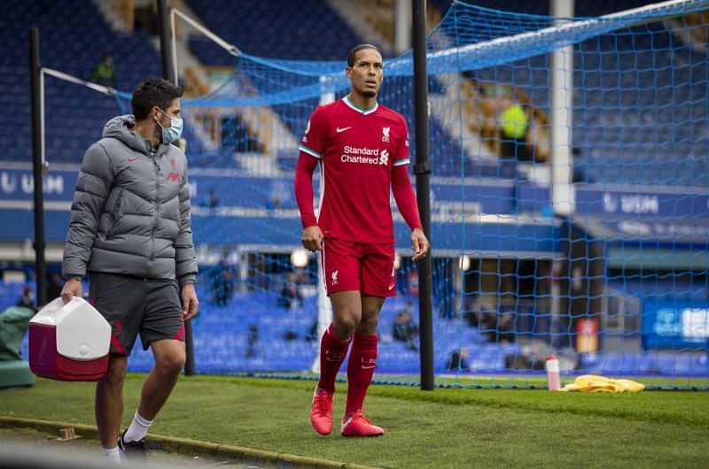 Virgil Van Dijk could be out for a lengthy period