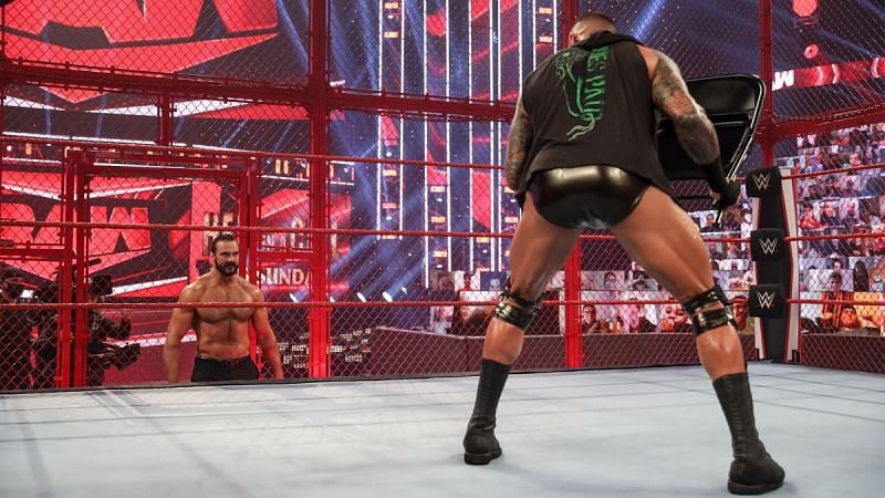 This week&#039;s RAW ended with a preview of Sunday&#039;s Hell in a Cell