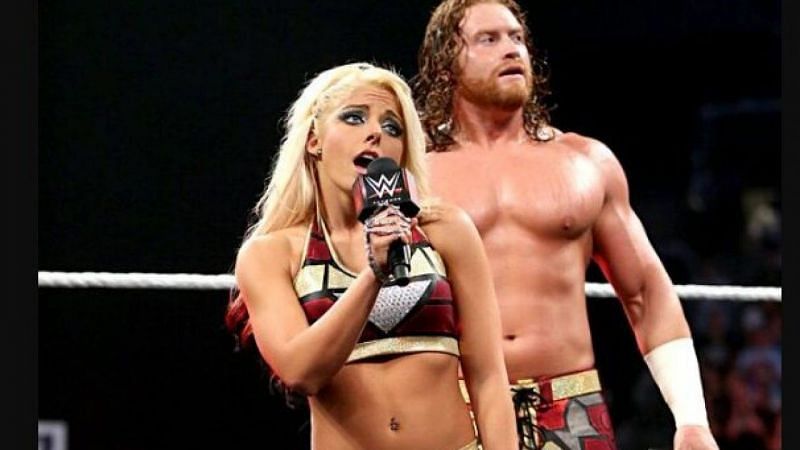 Alexa Bliss and Buddy Murphy were once engaged