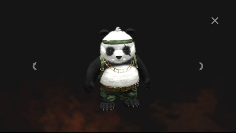 Detective Panda in Free Fire