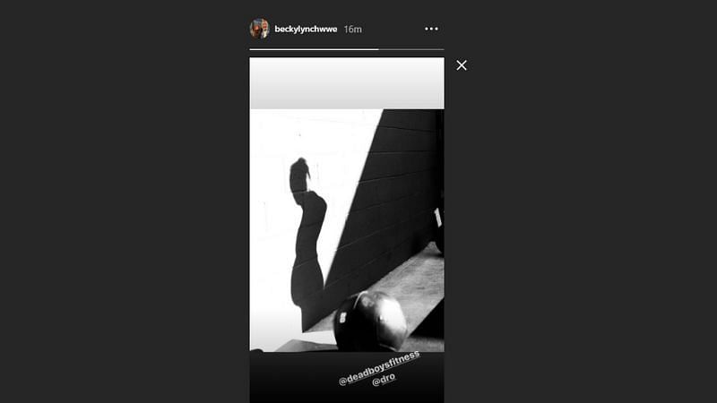 Becky Lynch&#039;s Instagram story