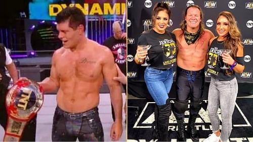 Chris Jericho's 30th year in pro wrestling was celebrated on AEW Dynamite.