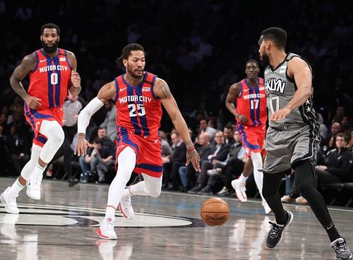 Detroit Pistons v Brooklyn Nets