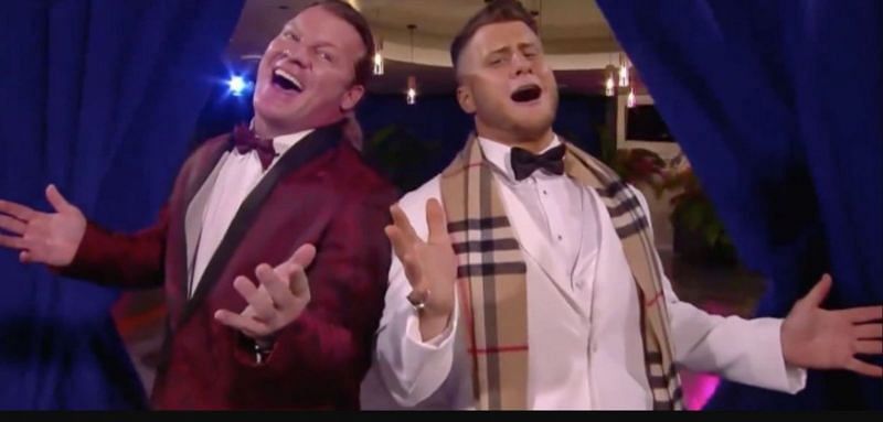 Chris Jericho and MJF in AEW