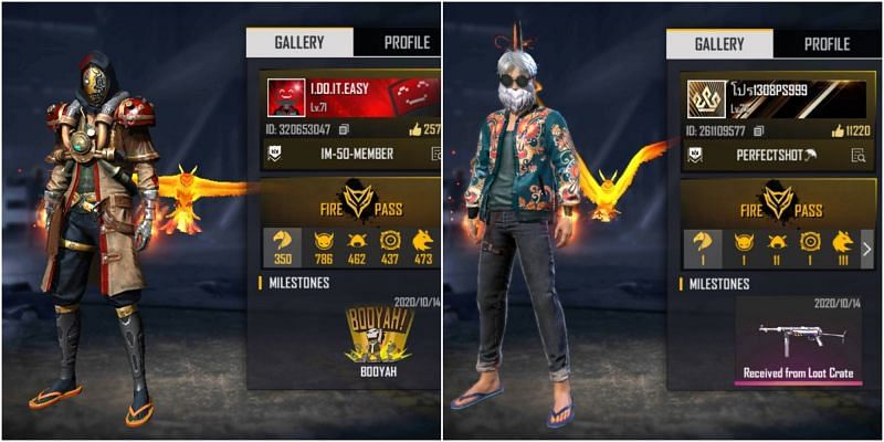 B2K (Born2Kill) vs RUOK FF: Who has better stats in Free Fire?