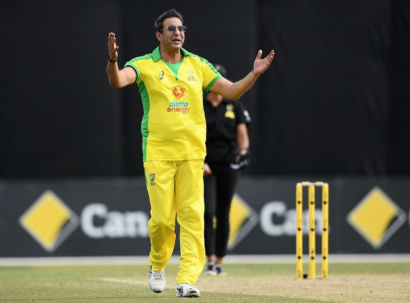 Wasim Akram was part of the LPL 2020 draft as mentor of the Galle Gladiators