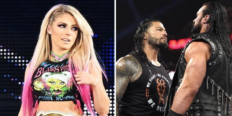 Alexa Bliss picks her favorite between Roman Reigns and Drew McIntyre