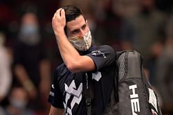 Novak Djokovic reacts with surprising calmness to shock Vienna defeat, says he is "completely fine" with the result