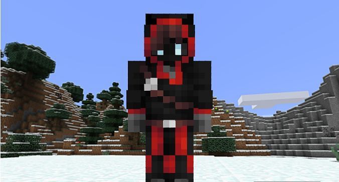 Ender Dragon converted to Player Skin Minecraft Skin