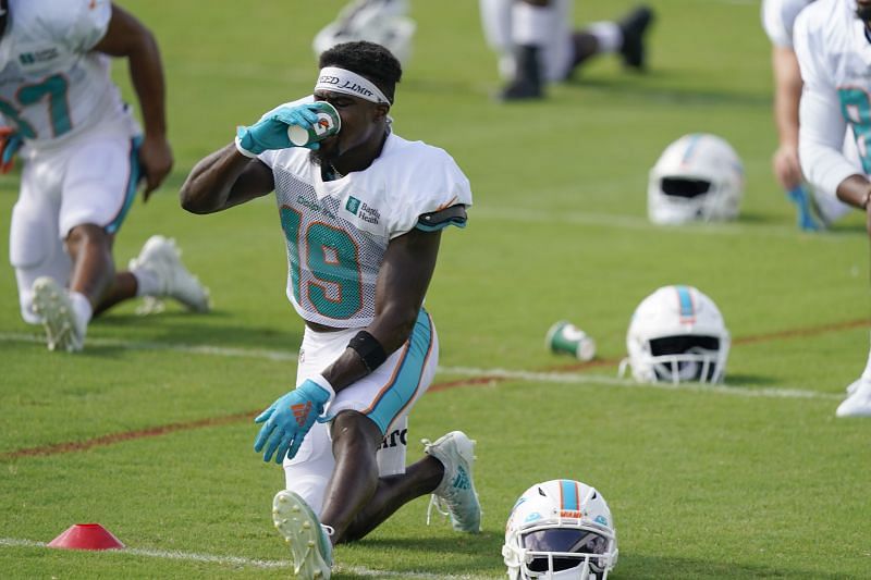 Miami Dolphins WR Jakeem Grant provided a boost on special teams against the Los Angeles Rams