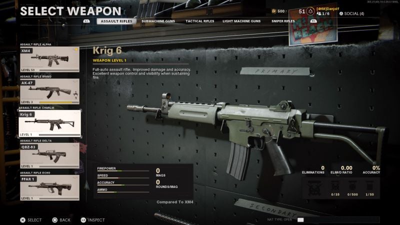 Krig6 Rifle The best Krig 6 loadout in Black Ops Cold War