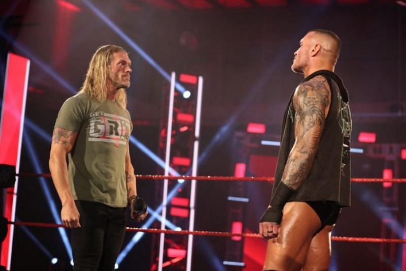 Edge and Randy Orton are destined to collide in the future.