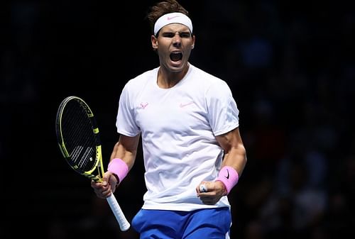 Rafael Nadal at the 2019 ATP Finals