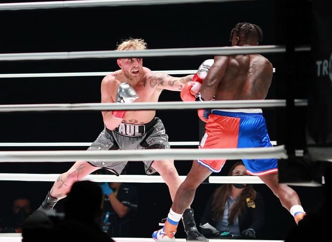 Watch: When Jake Paul struggled to take punches from professional boxer Ryan Garcia while wearing a body protector!