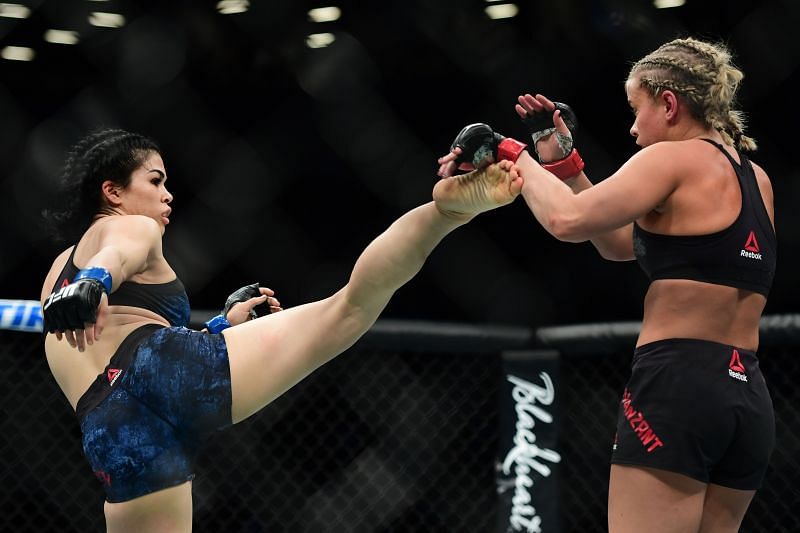 Rachael Ostovich (on the right) approved Derrick Lewis&#039; OnlyFans account dedicated to his feet