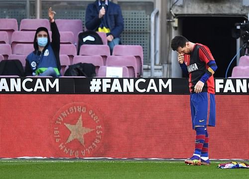 Lionel Messi delivered a beautiful tribute to Diego Maradona