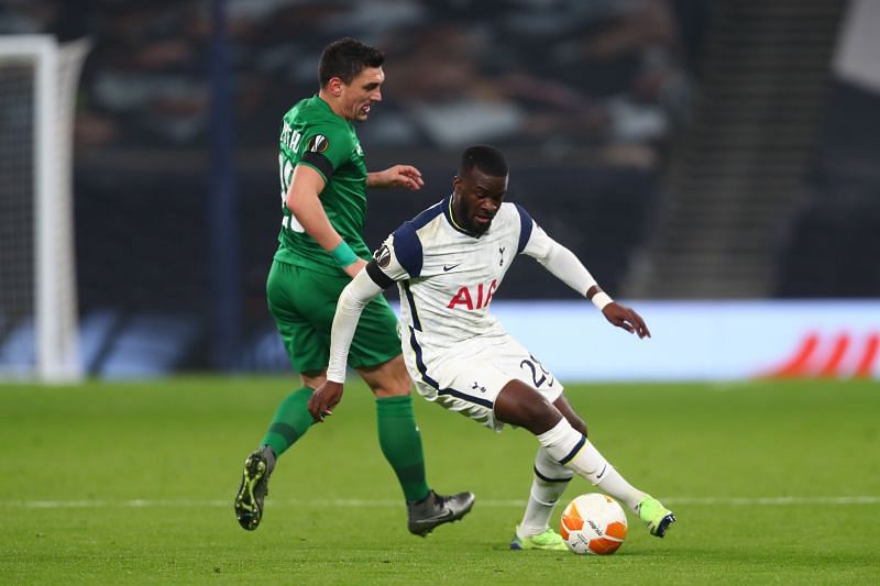 Tanguy Ndombele shone in Tottenham&#039;s midfield tonight.