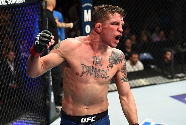 Darren Elkins had his nickname tattooed on his chest