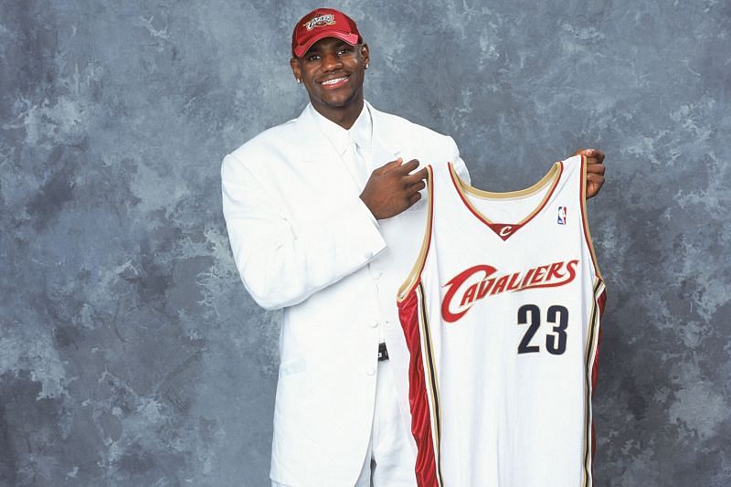 LeBron James was the first pick of the 2003 NBA Draft.