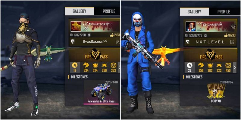 Raistar vs 2B Gamer: Who has better stats in Free Fire?