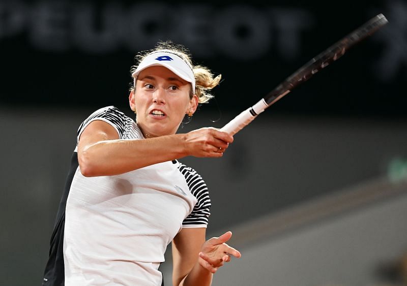 Elise Mertens at the 2020 French Open
