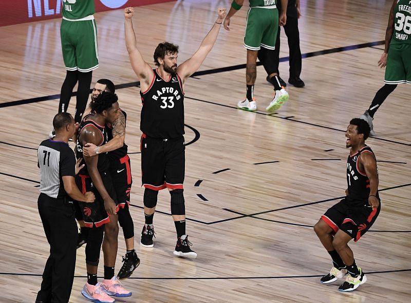 Toronto Raptors v Boston Celtics - game Three