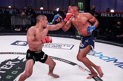 Aaron Pico landed a devastating KO on John de Jesus at Bellator 252 (https://www.facebook.com/BellatorMMA)