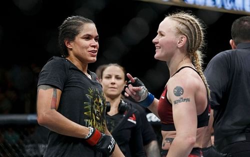 Amanda Nunes and Valentina Shevchenko