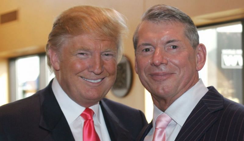 Donald Trump and Vince McMahon