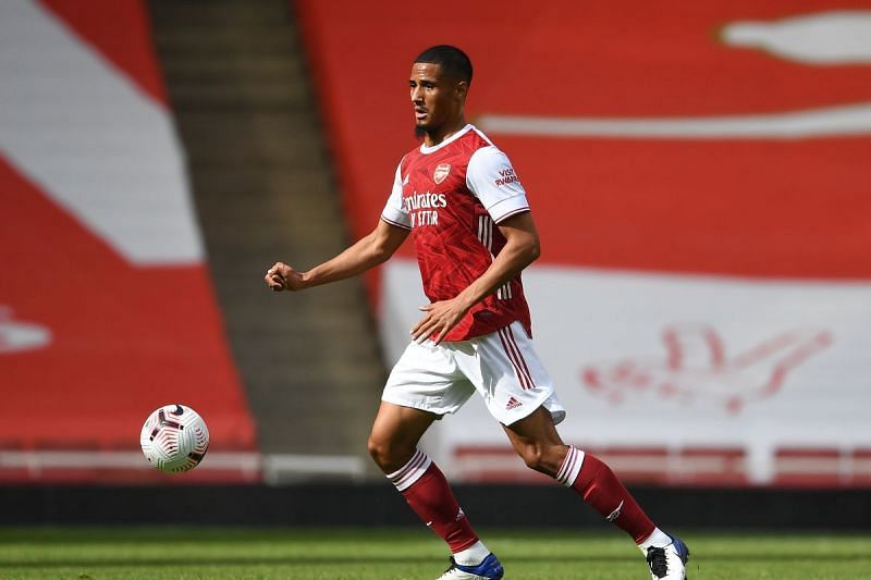 Arsenal defender William Saliba