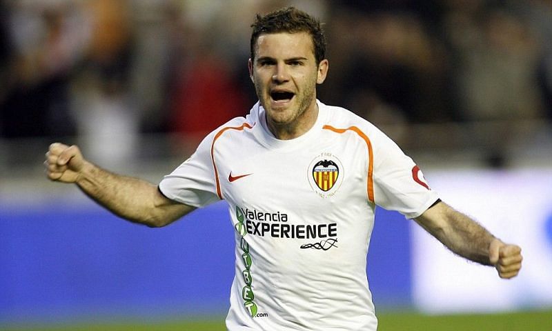 Juan Mata was one of the best young players at Valencia.