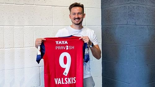 Nerijus Valskis at Jamshedpur FC