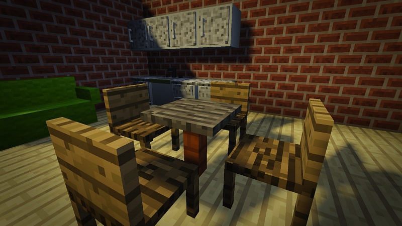 Minecraft deck online chair