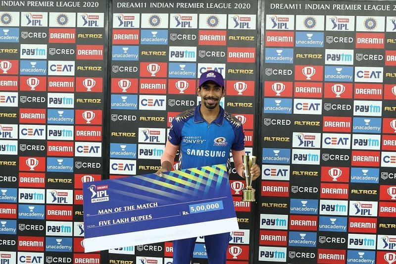 Bumrah wrested the Purple Cap away from Rabada with a 4-for [PC: iplt20.com]