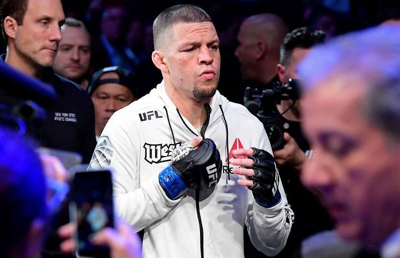Nate Diaz has been out of Octagon action for the past year