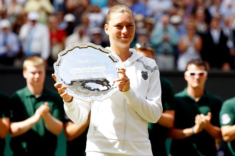 Vera Zvonareva at Wimbledon 2010