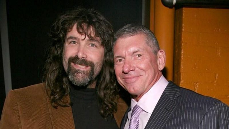 Mick Foley and Vince McMahon