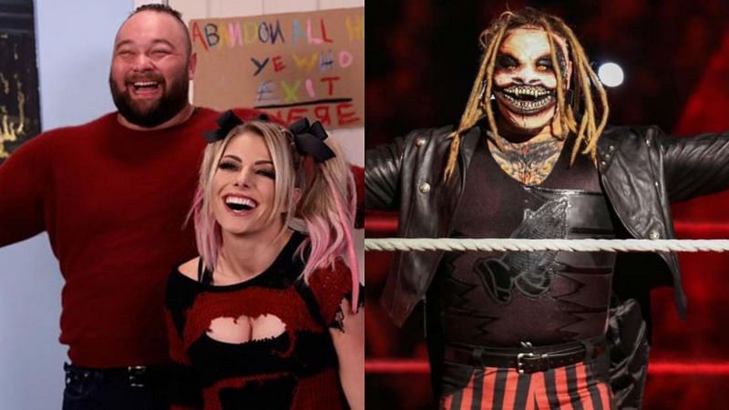 Bray Wyatt, Alexa Bliss, and The Fiend