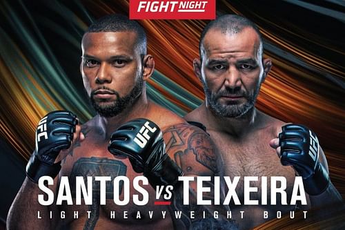 Thiago Santos and Glover Teixeira throw down in this weekend's UFC main event.