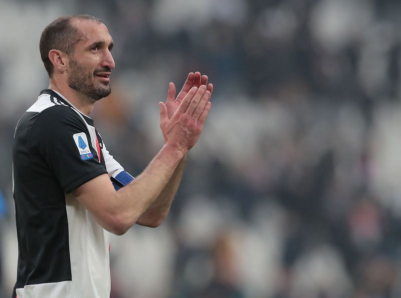 Chiellini is currently injured