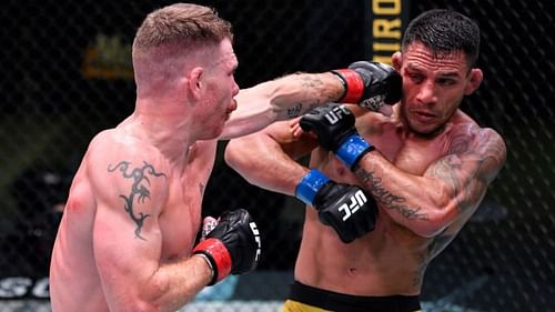 Paul Felder (left); Rafael dos Anjos (right)