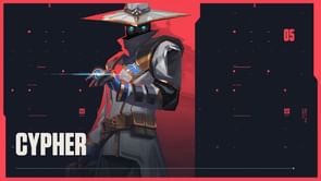 Cypher's kit takes a blow after the 1.11 Valorant patch update